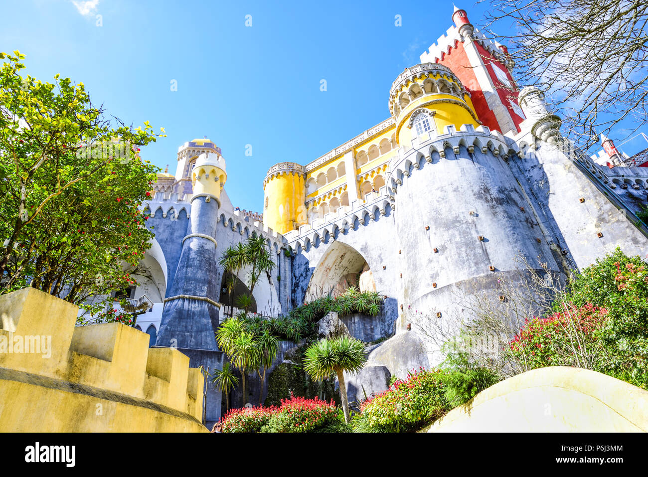 Pena palace gardens hi-res stock photography and images - Alamy