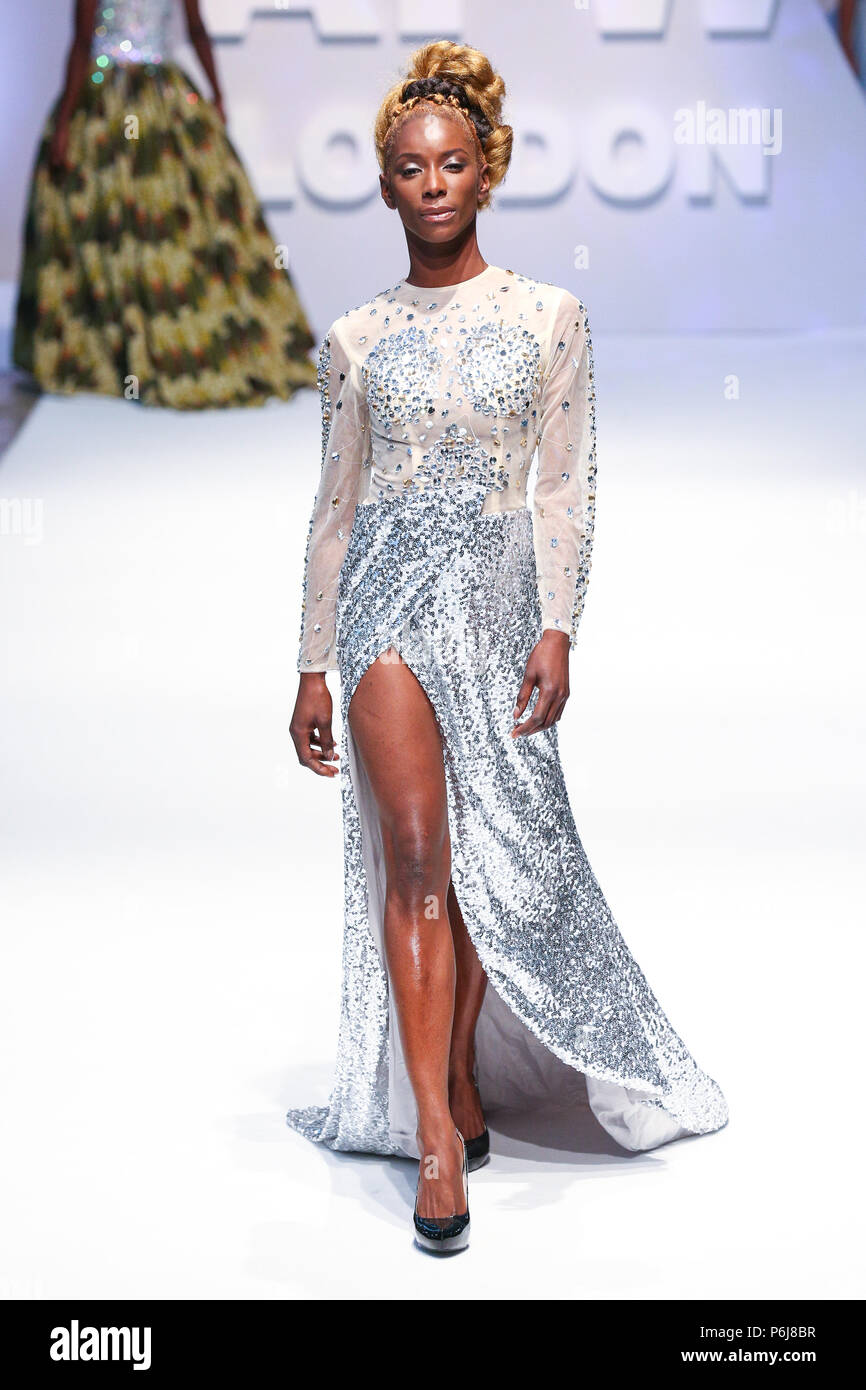 London, UK, August 2014, Limelight showcased their new collection at