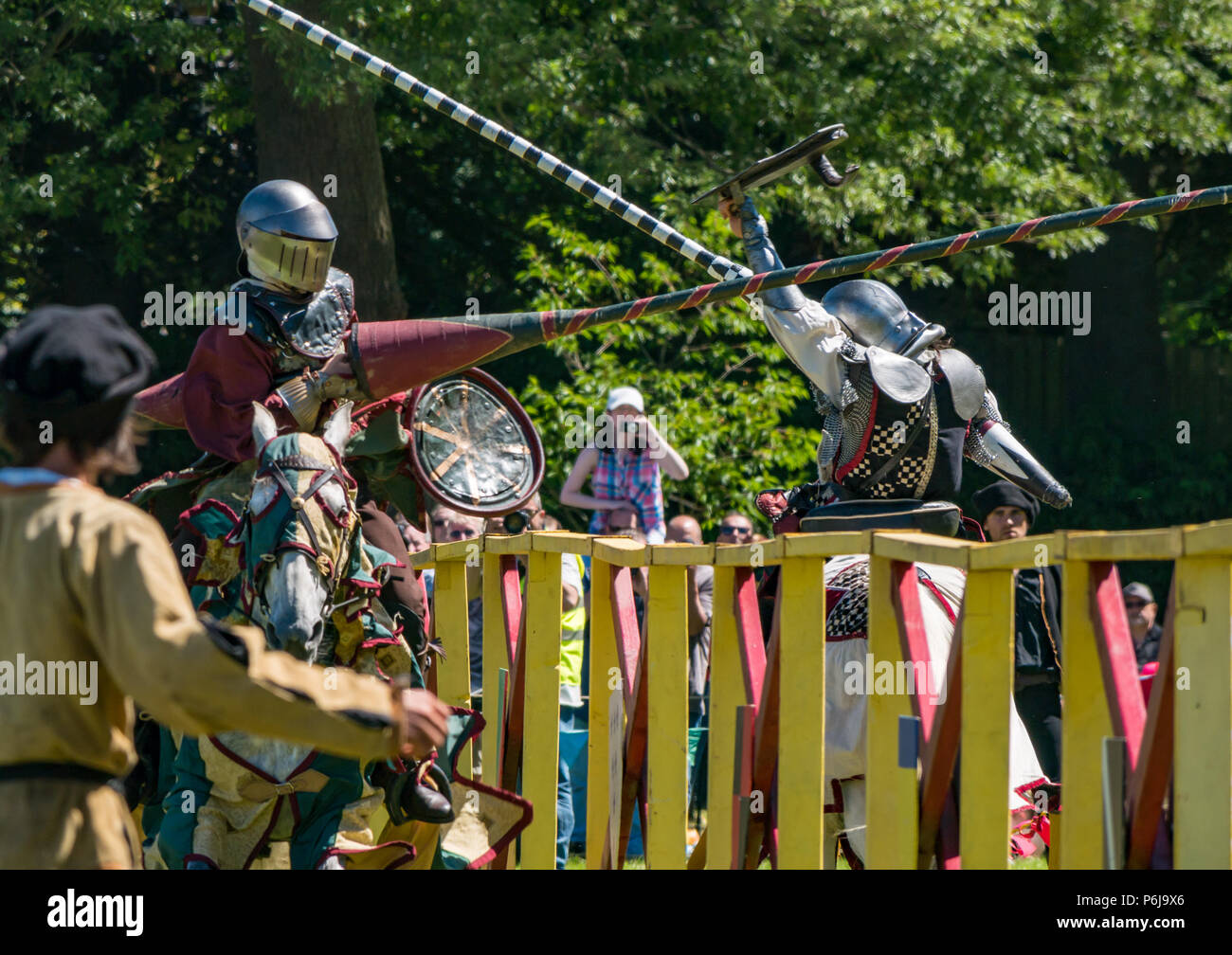 Jousting and Medieval Fair at Linlithgow Palace, Linlithgow, Scotland ...