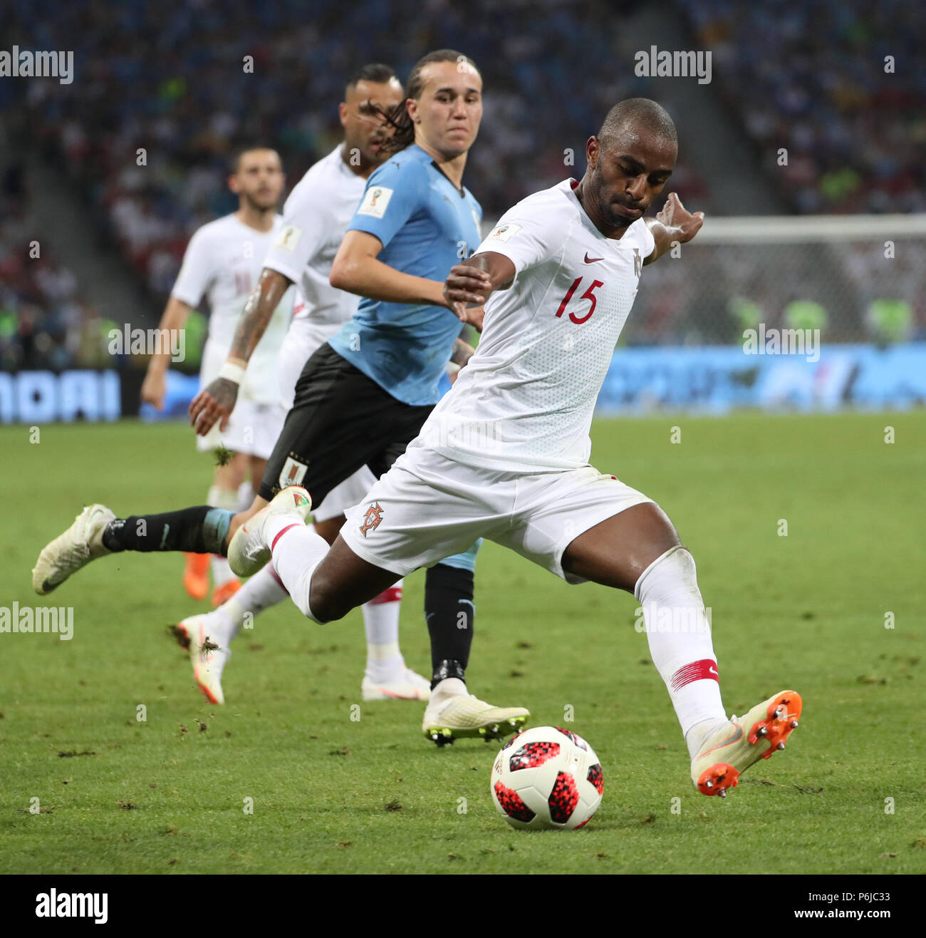 Sochi Russia 30th June 2018 Ricardo Pereira 1st R Of Portugal Competes During The 2018 Fifa World Cup Round Of 16 Match Between Uruguay And Portugal In Sochi Russia June 30 2018
