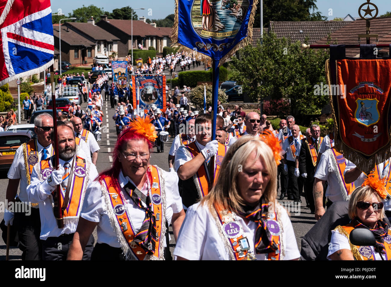 Orange parade scotland hires stock photography and images Alamy