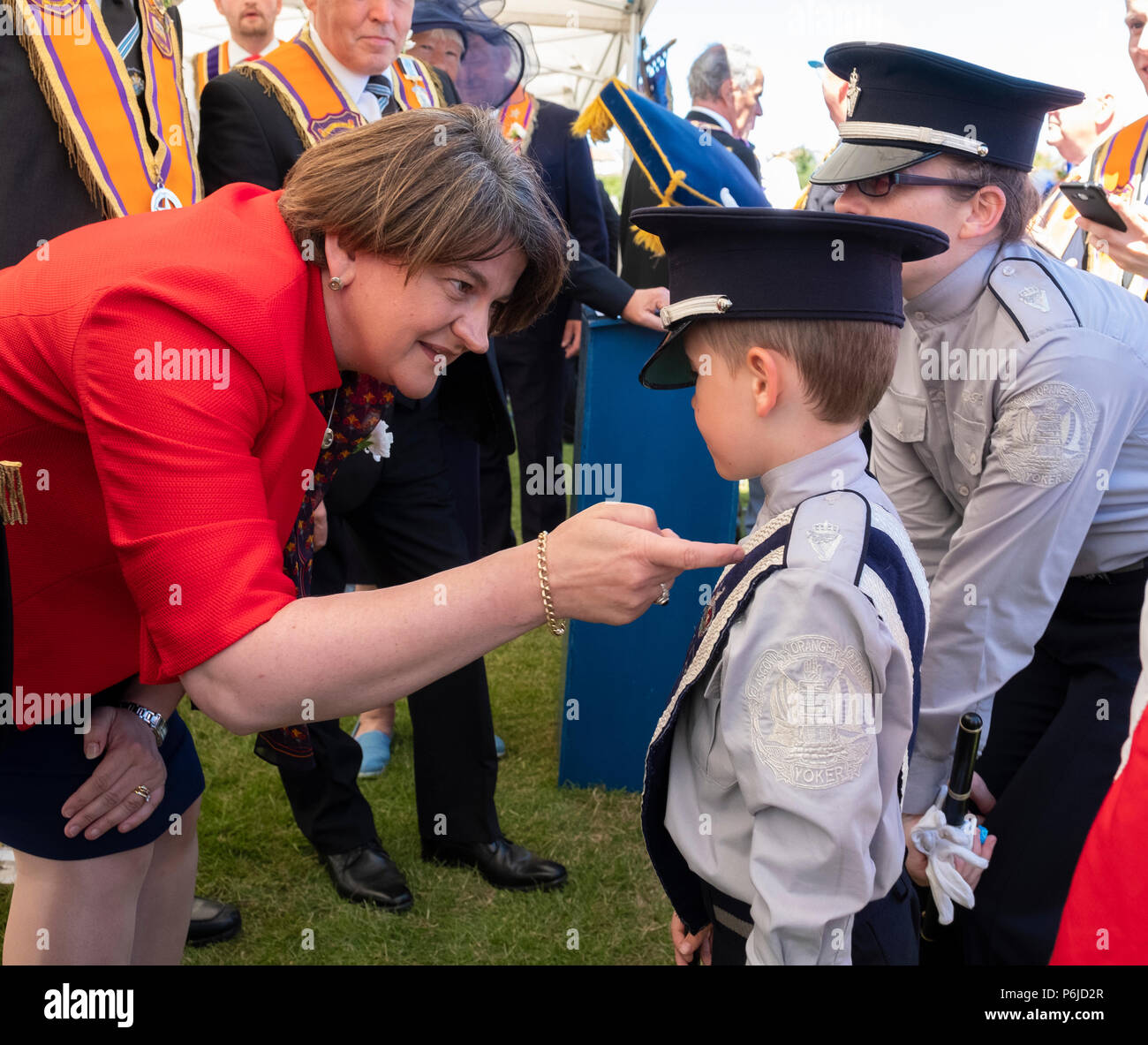 Image result for arlene at OO march in scotland