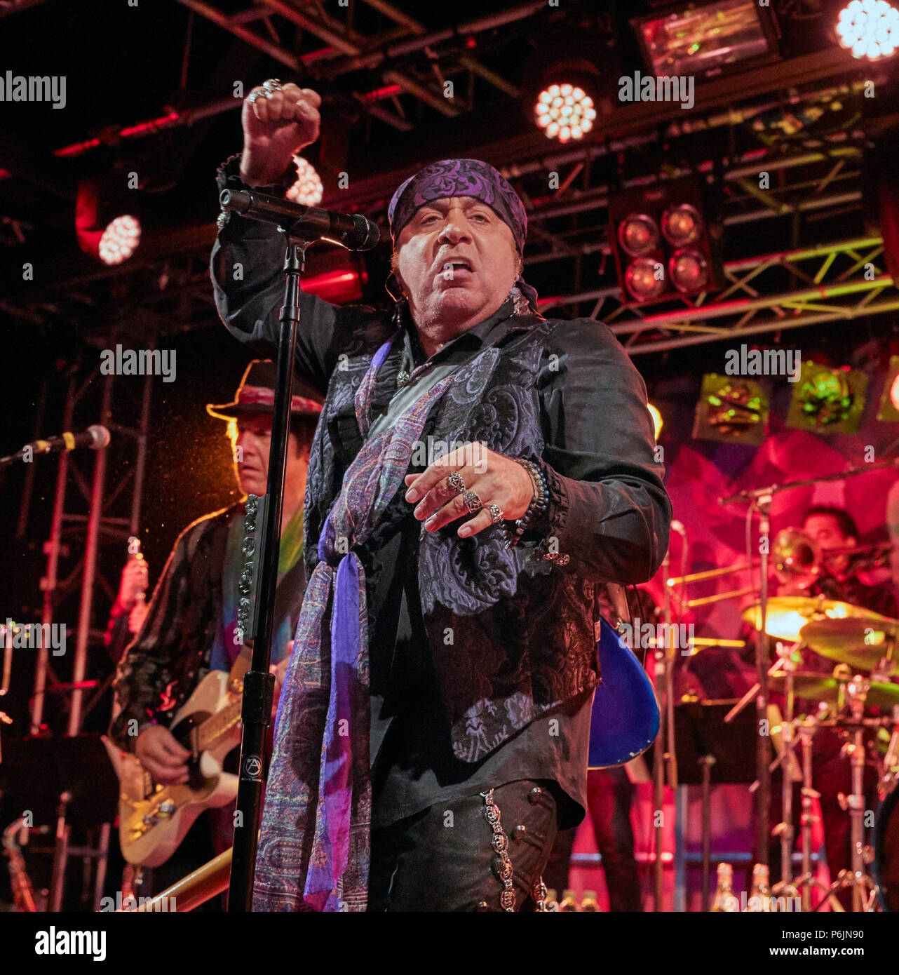 June 30, 2018 - STEVIE VAN ZANDT, Bruce Springsteen E Street Band member, The Sopranos & Lilyhammer actor perfoming as leader of Little Steven and the Disciples of Soul during their 'The Soulfire Teachrock Tour', Live at the o2 Academy, Liverpool UK Credit: Andy Von Pip/ZUMA Wire/Alamy Live News Stock Photo