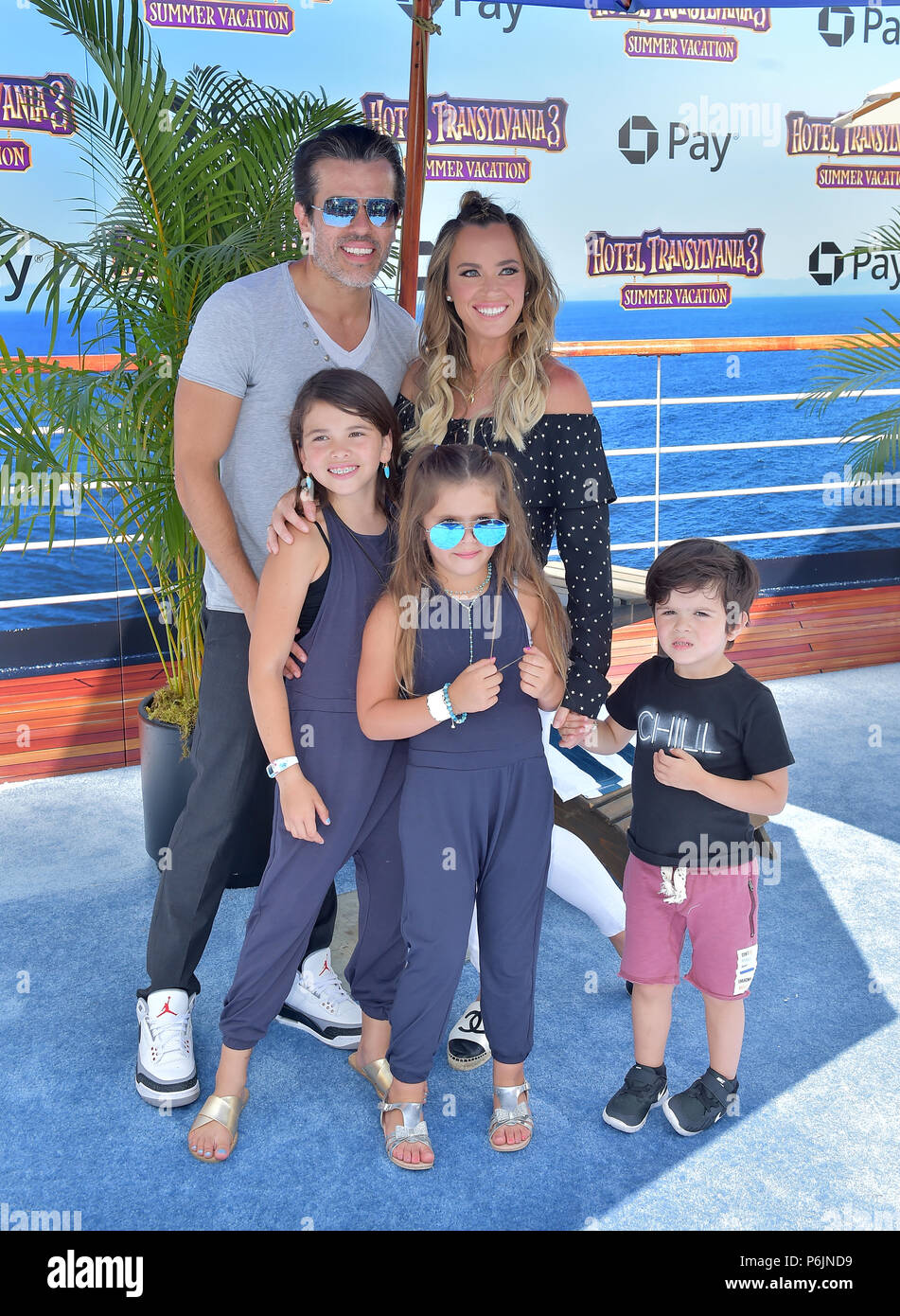 Westwood, Ca. 30th June, 2018. Slate Arroyav, Edwin Arroyave, Teddi Jo
