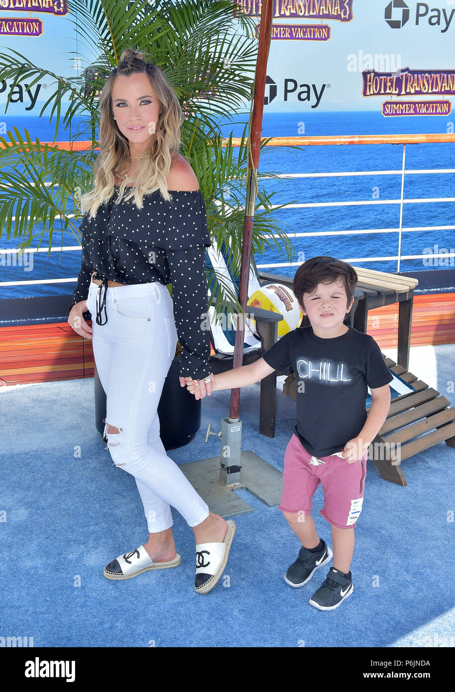 Westwood, Ca. 30th June, 2018. Teddi Jo Mellencamp, Cruz Mellencamp