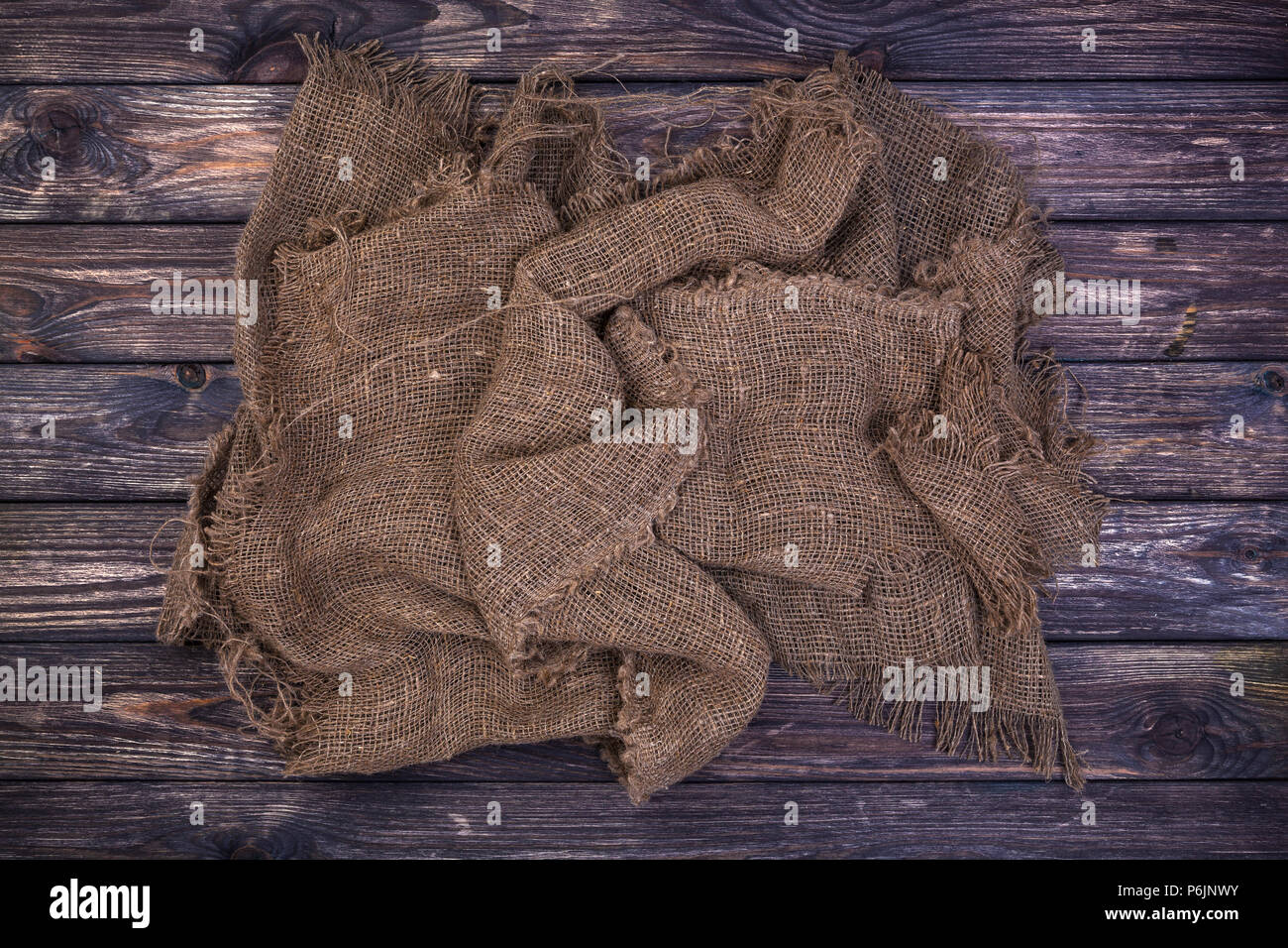 Black burlap texture hi-res stock photography and images - Alamy