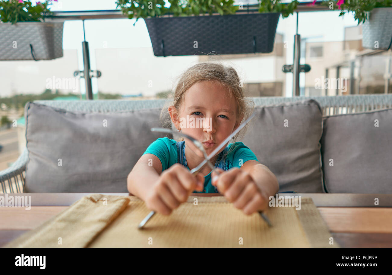Child knife fork hires stock photography and images Alamy