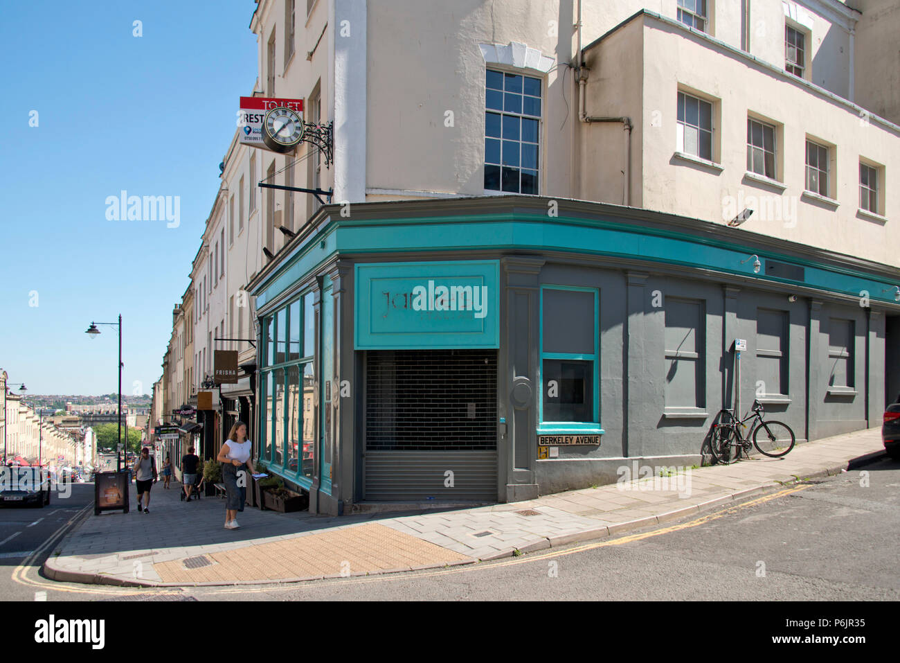 The former site of Jamie's Italian restaurant in Park Street, Bristol Stock Photo