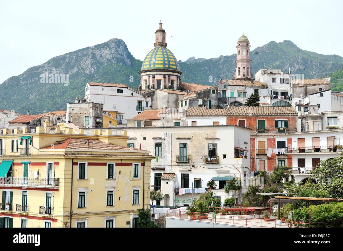 Panoramic view of St. John's Cathedral in Vietri Sul MareAmalfi coast, Italy Stock Photo Alamy Panoramic view of St. John's Cathedral in Vietri Sul MareAmalfi coast, Italy Stock Photo Alamy