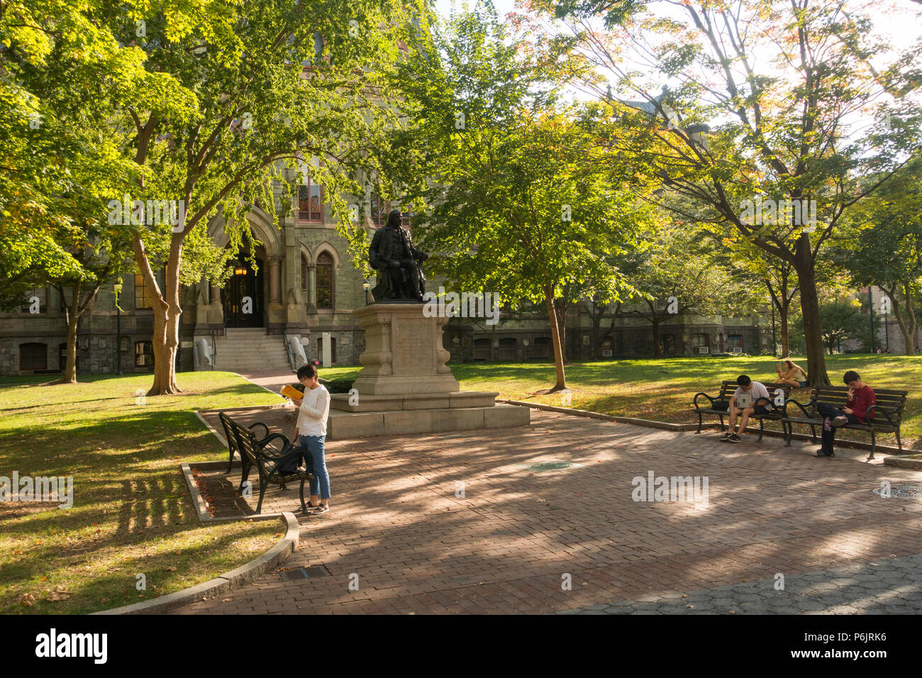 University of Pennsylvania at Philadelphia PA Stock Photo