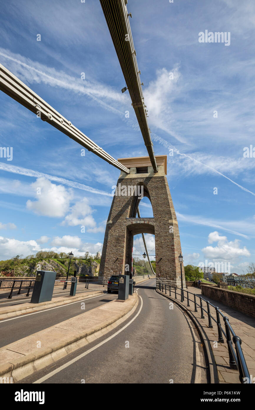 Clifton Suspension Bridge, Bristol, England Stock Photo