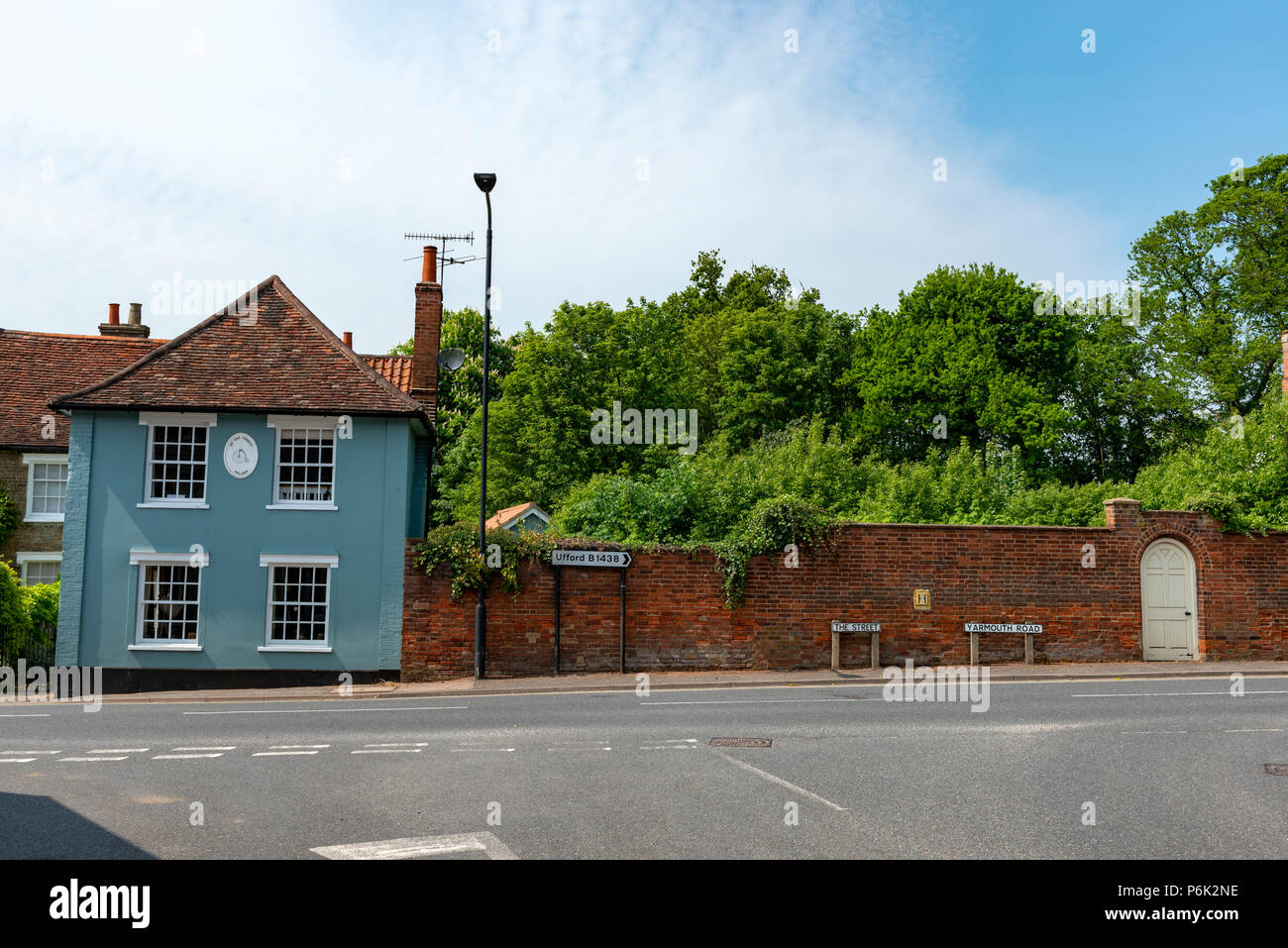 Melton Suffolk England Stock Photo Alamy