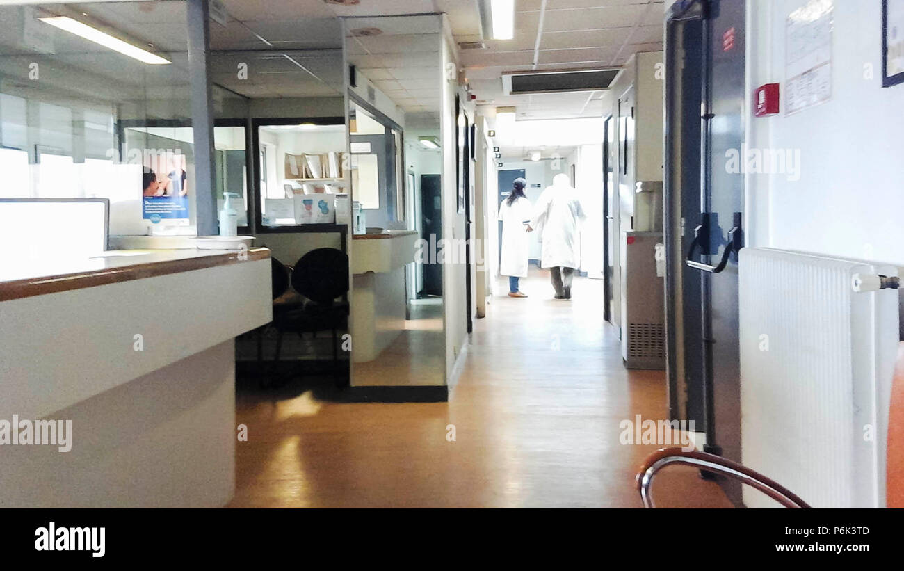 Paris, France, Inside French Public Hospital, La Pitié Salpetriere