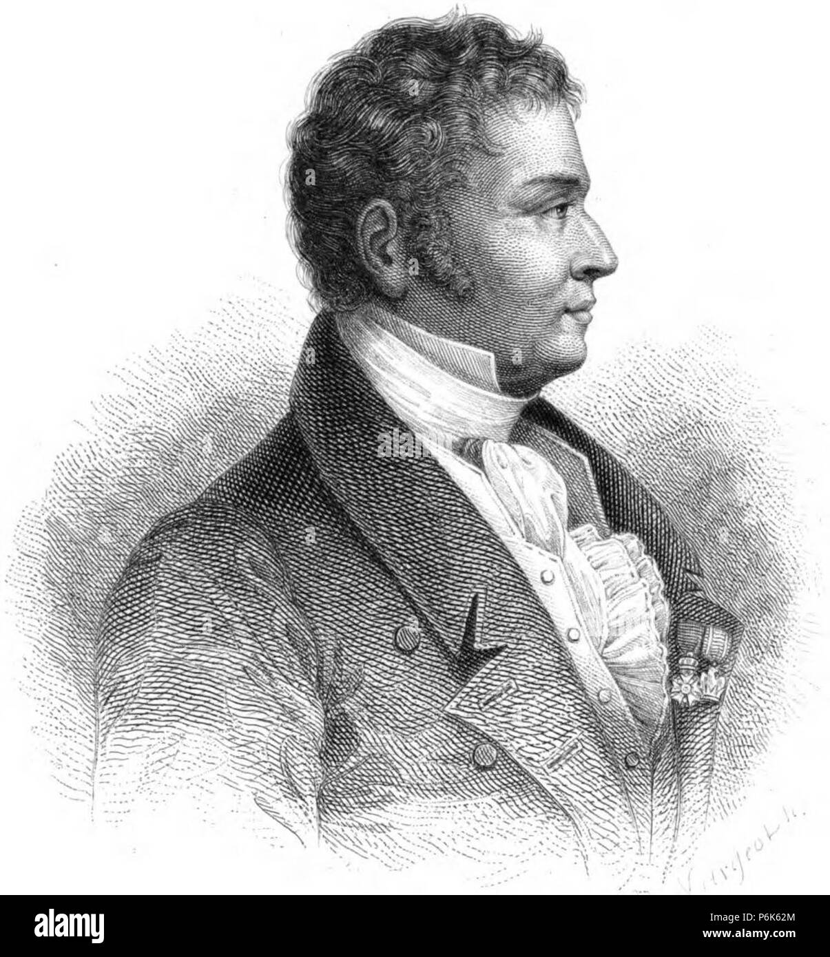 Count Vincenzo Dandolo (1758–1819) Stock Photo