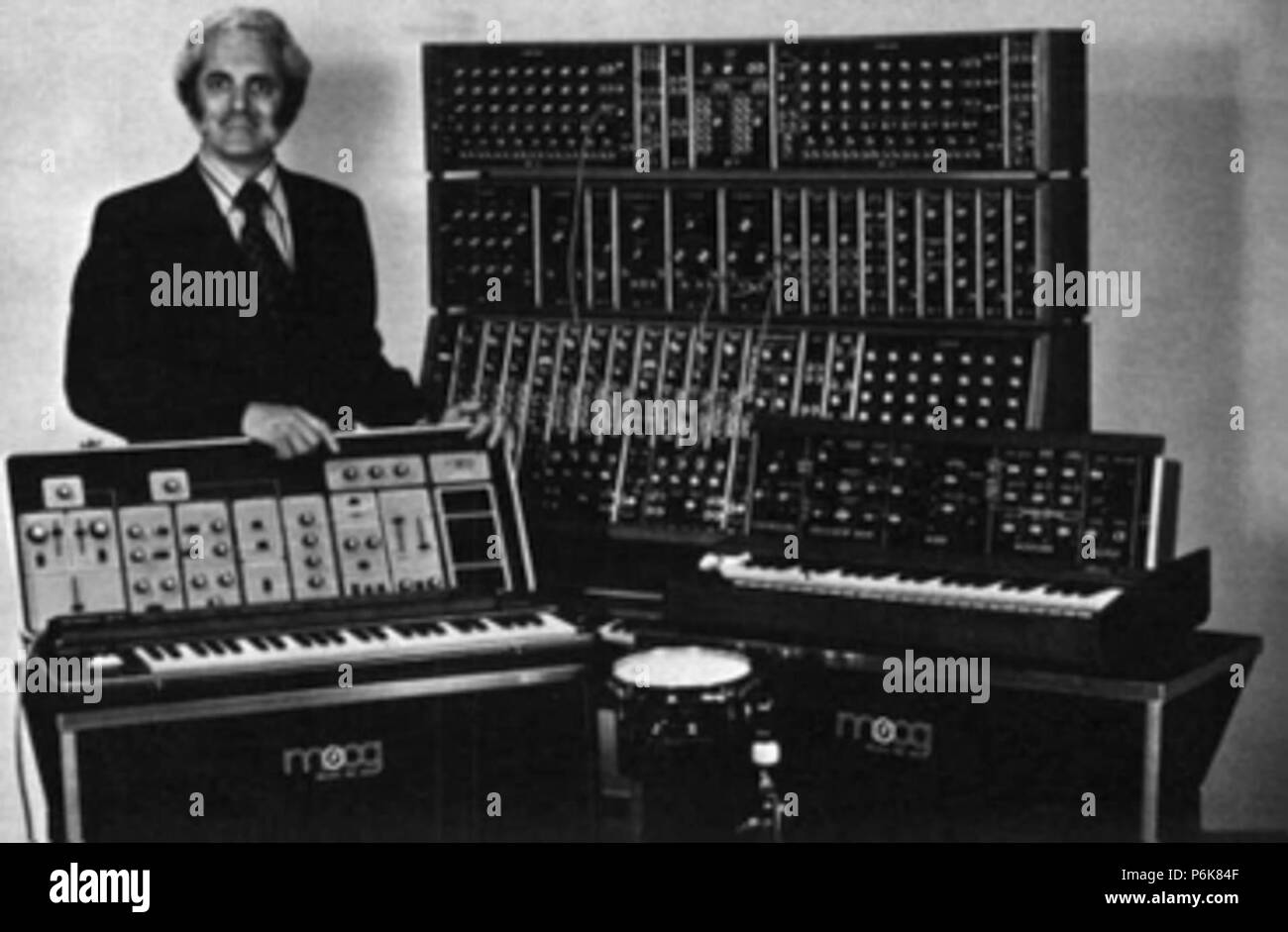 Moog Synthesizers High Resolution Stock Photography and Images Alamy