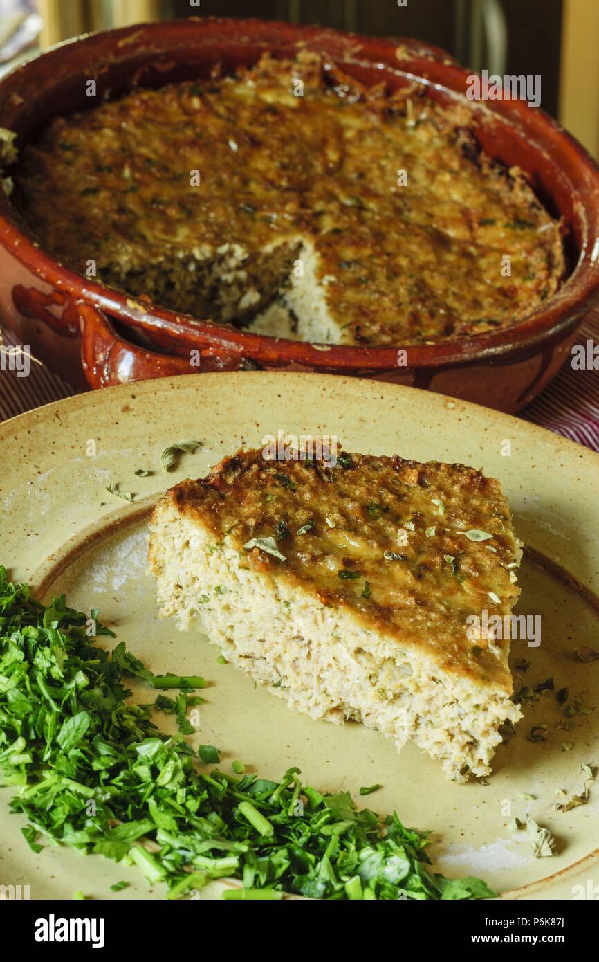 greixonera de porc, (cazuela de cerdo o de los ultimos dias), Algaida ...