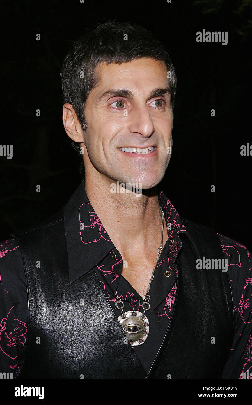 Perry Farrell at the Endless Summer Party to Benefit The Autism Coalition and Surfers Healing at the Esquire House in Los Angeles. September 30, 2004. FarrelPerry119 Red Carpet Event, Vertical, USA, Film Industry, Celebrities,  Photography, Bestof, Arts Culture and Entertainment, Topix Celebrities fashion /  Vertical, Best of, Event in Hollywood Life - California,  Red Carpet and backstage, USA, Film Industry, Celebrities,  movie celebrities, TV celebrities, Music celebrities, Photography, Bestof, Arts Culture and Entertainment,  Topix, headshot, vertical, one person,, from the year , 2004, in Stock Photo