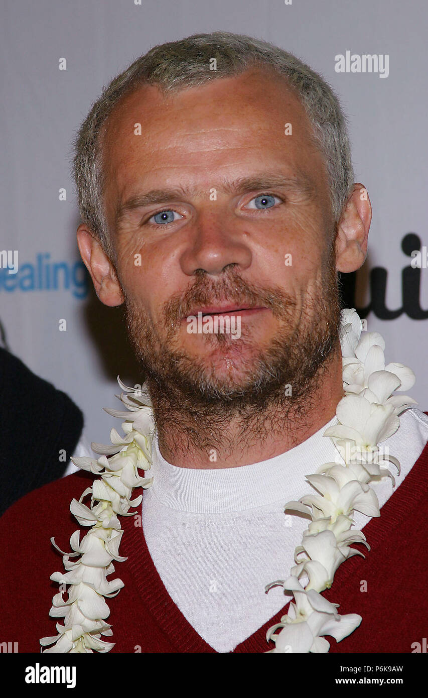 Flea at the Endless Summer Party to Benefit The Autism Coalition and Surfers Healing at the Esquire House in Los Angeles. September 30, 2004. Flea124 Red Carpet Event, Vertical, USA, Film Industry, Celebrities,  Photography, Bestof, Arts Culture and Entertainment, Topix Celebrities fashion /  Vertical, Best of, Event in Hollywood Life - California,  Red Carpet and backstage, USA, Film Industry, Celebrities,  movie celebrities, TV celebrities, Music celebrities, Photography, Bestof, Arts Culture and Entertainment,  Topix, headshot, vertical, one person,, from the year , 2004, inquiry tsuni@Gamm Stock Photo