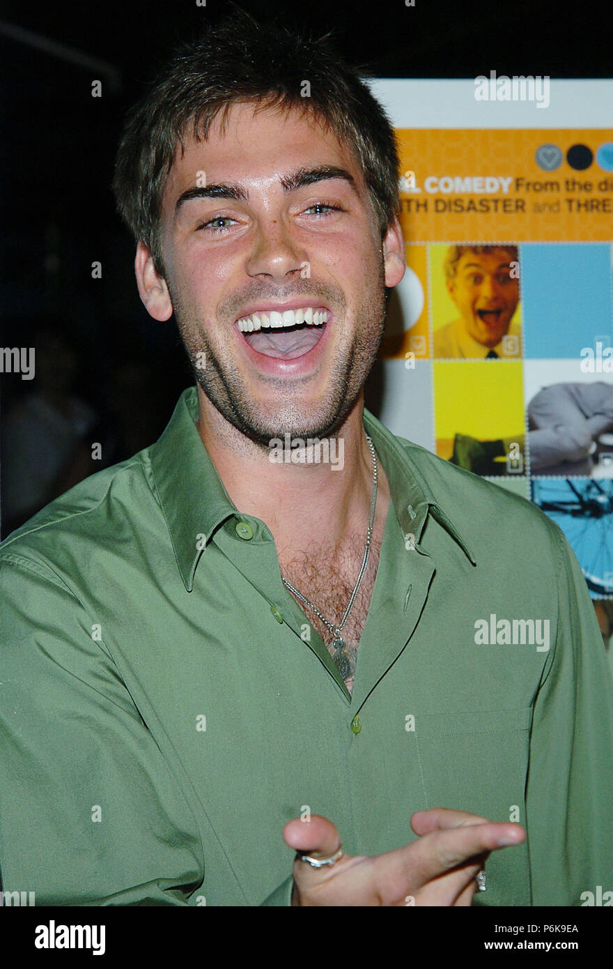 Drew Fuller arriving at the I Love Huckabees Premiere at the Grove Theatre in Los Angeles. January 20, 2004FullerDrew100 Red Carpet Event, Vertical, USA, Film Industry, Celebrities,  Photography, Bestof, Arts Culture and Entertainment, Topix Celebrities fashion /  Vertical, Best of, Event in Hollywood Life - California,  Red Carpet and backstage, USA, Film Industry, Celebrities,  movie celebrities, TV celebrities, Music celebrities, Photography, Bestof, Arts Culture and Entertainment,  Topix, headshot, vertical, one person,, from the year , 2004, inquiry tsuni@Gamma-USA.com Stock Photo