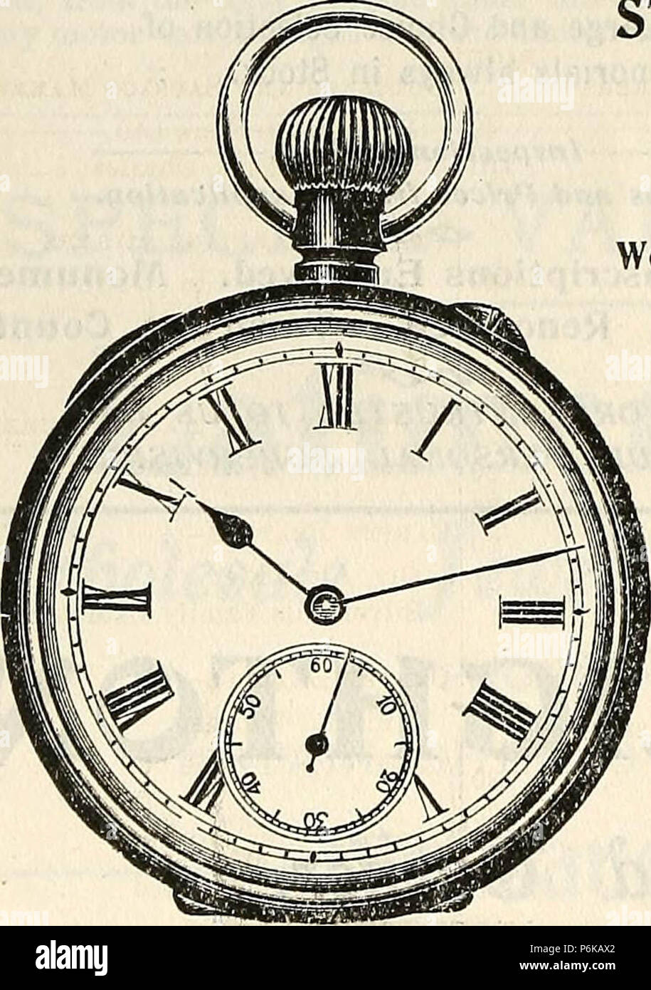'Post Office annual directory' (1805) Stock Photo