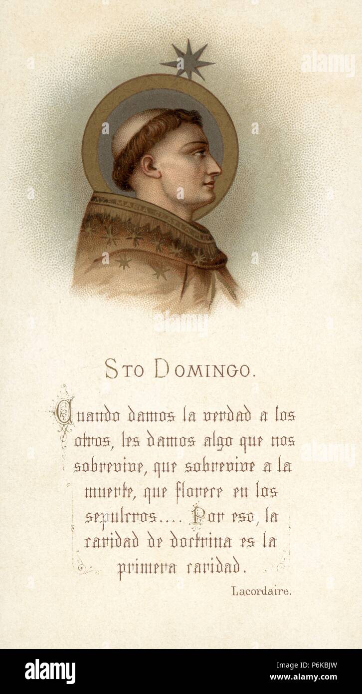 Santo Domingo De Guzmán 1170 1221 Religioso Español Fundador De La Orden De Los Dominios Santo Domingo De Guzmán 1170 1221 Religioso Español Fundador De La Orden De Los Dominios