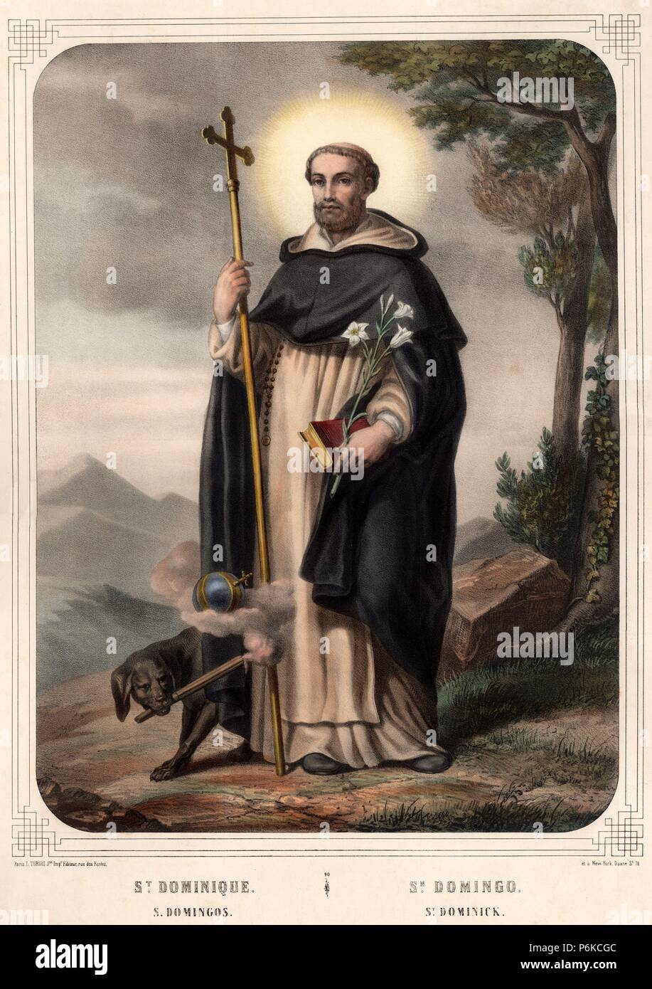 Santo Domingo De Guzmán 1170 1221 Religioso Español Fundador De La Orden De Los Dominios Santo Domingo De Guzmán 1170 1221 Religioso Español Fundador De La Orden De Los Dominios