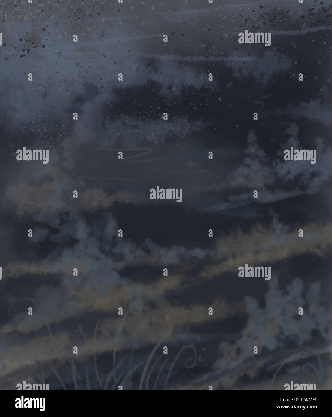 Abstract Decorative Winter Backdrop. Empty Artistic Surface with