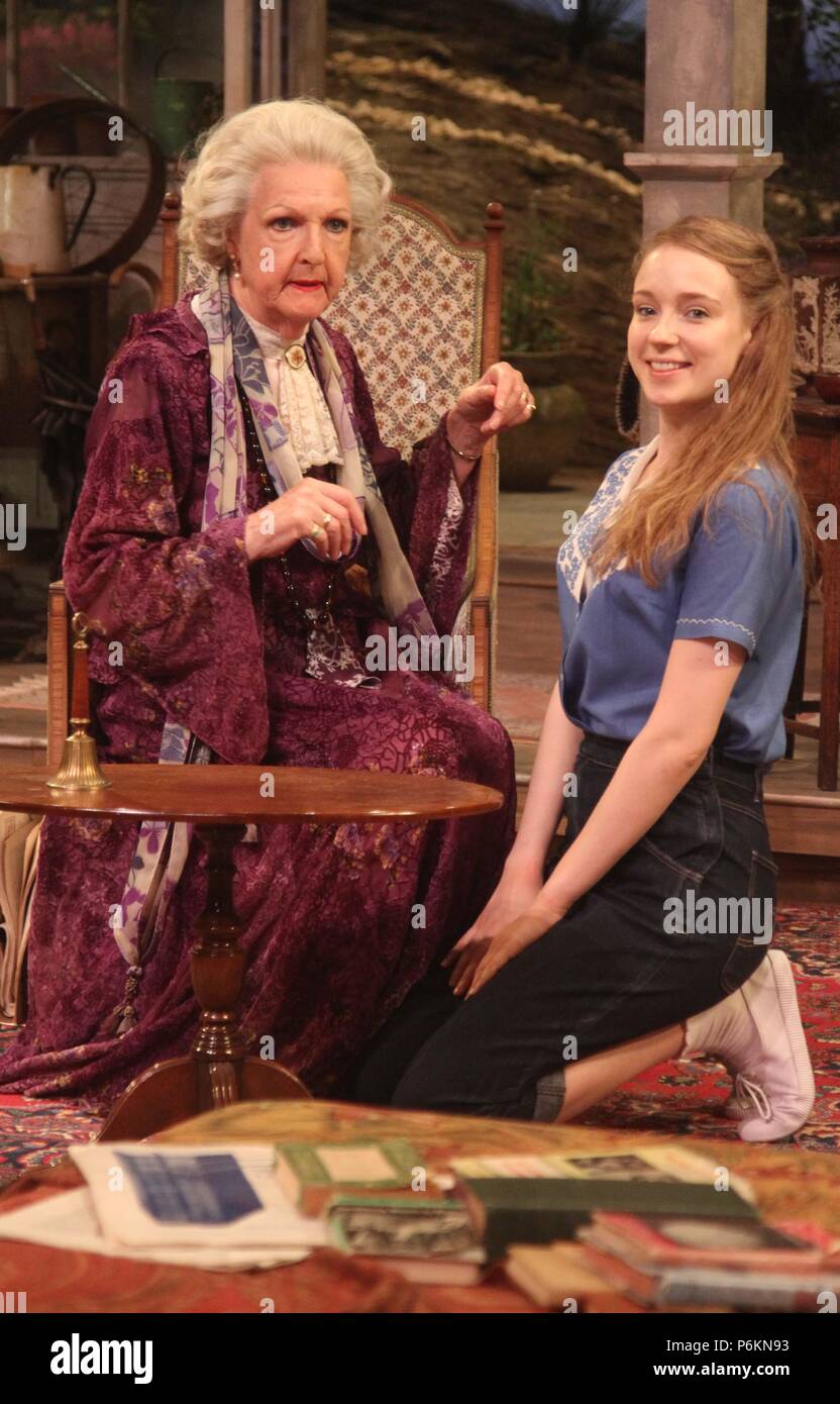Penelope Keith plays Mrs. St. Maugham in a new production of 'The Chalk Garden' at Chichester