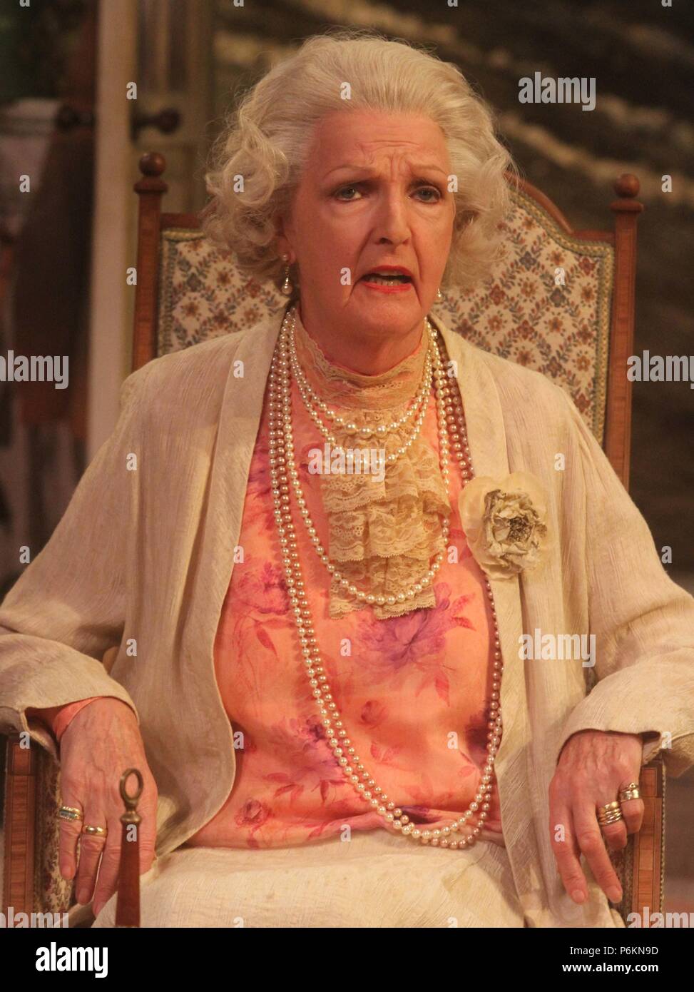 Penelope Keith plays Mrs. St. Maugham in a new production of 'The Chalk