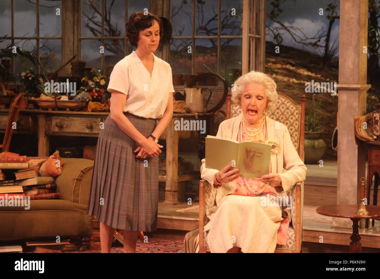 Penelope Keith plays Mrs. St. Maugham in a new production of 'The Chalk Garden' at Chichester