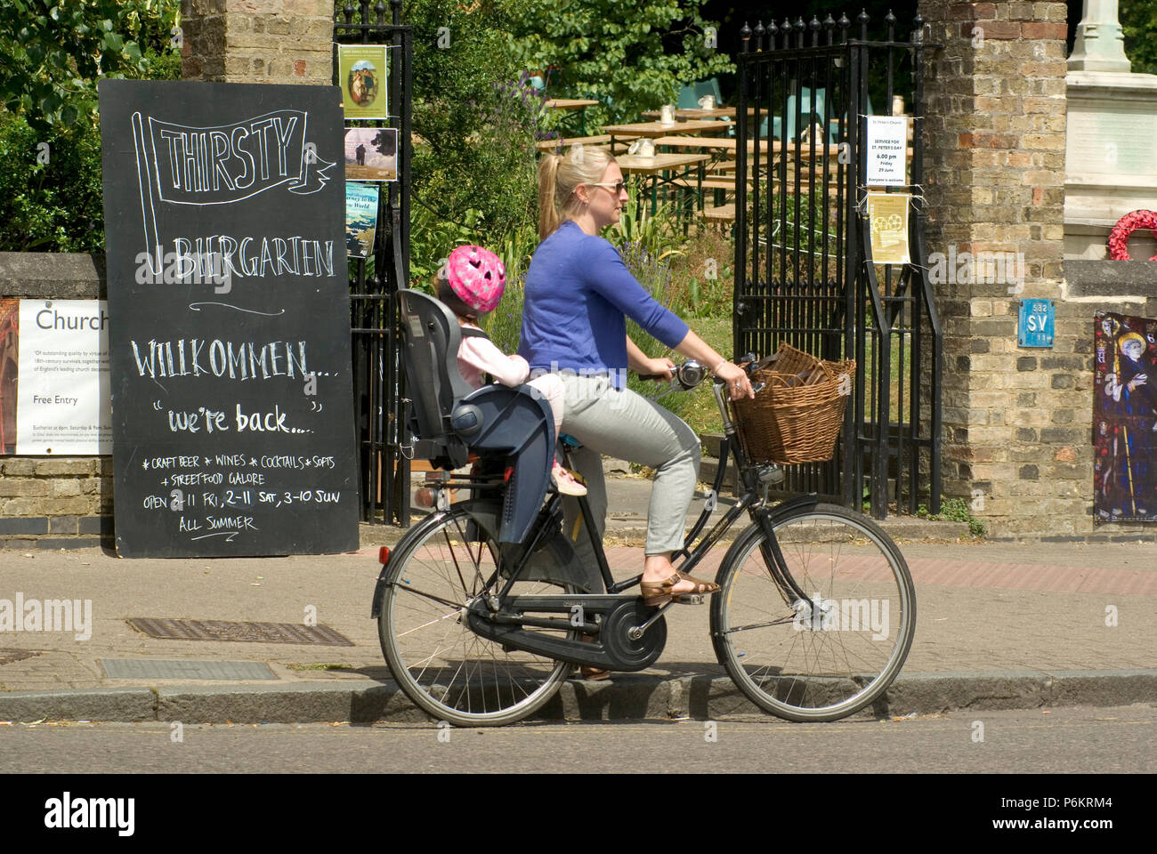 mum and baby bike