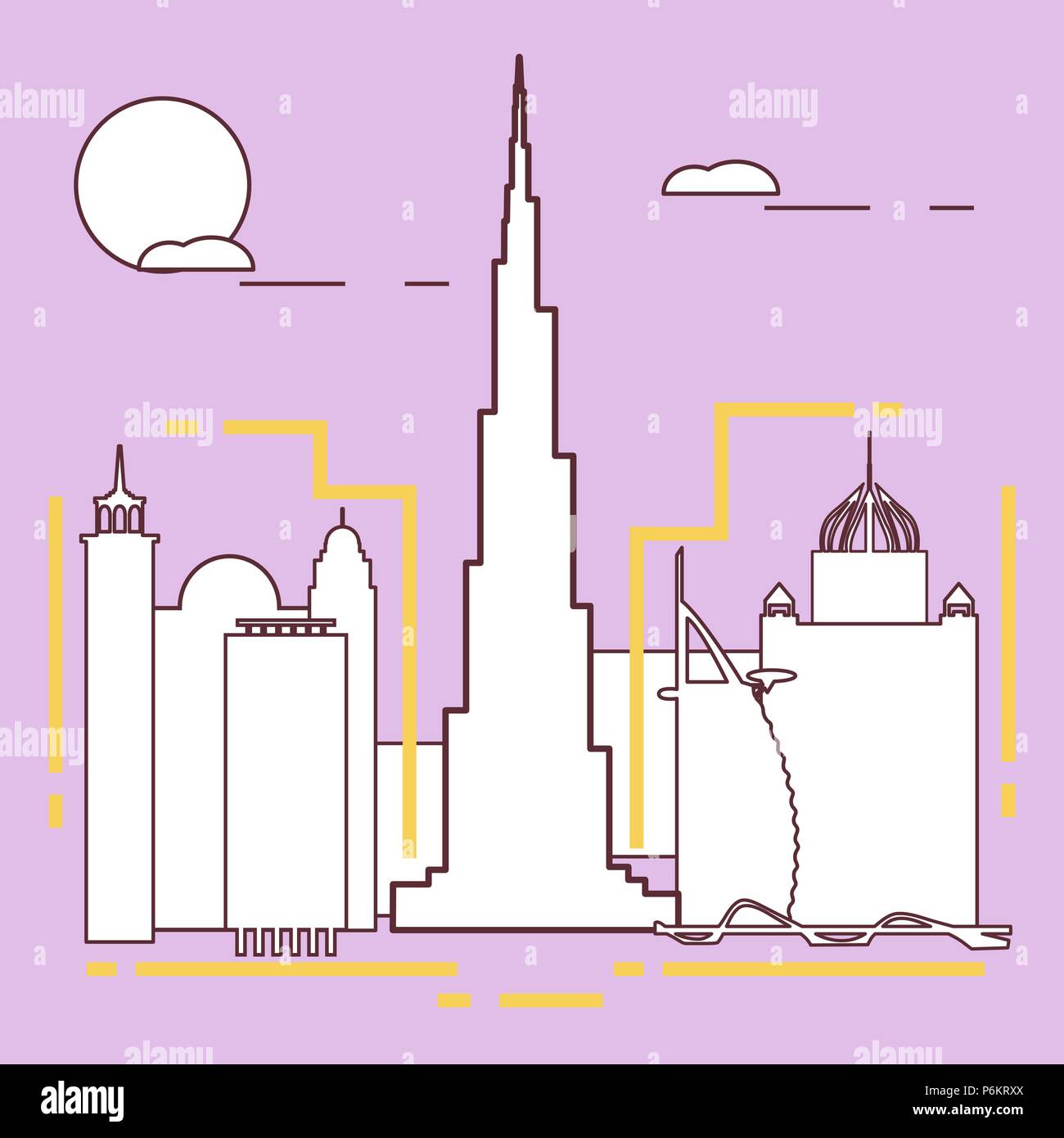 Building and skyscrapers. City view. Architecture. Travel and leisure
