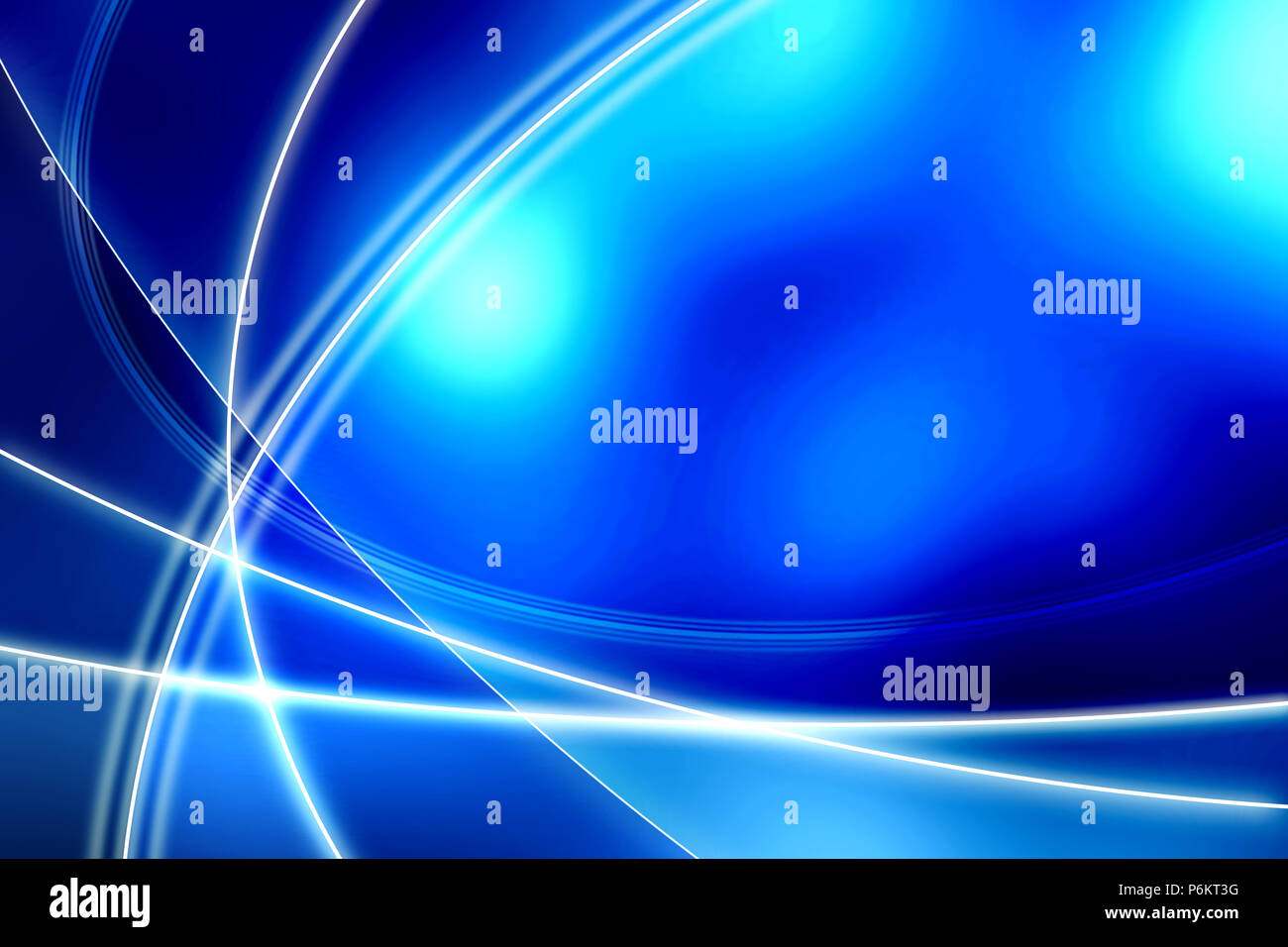 Blue smooth abstract background with shining lines light Stock Photo ...