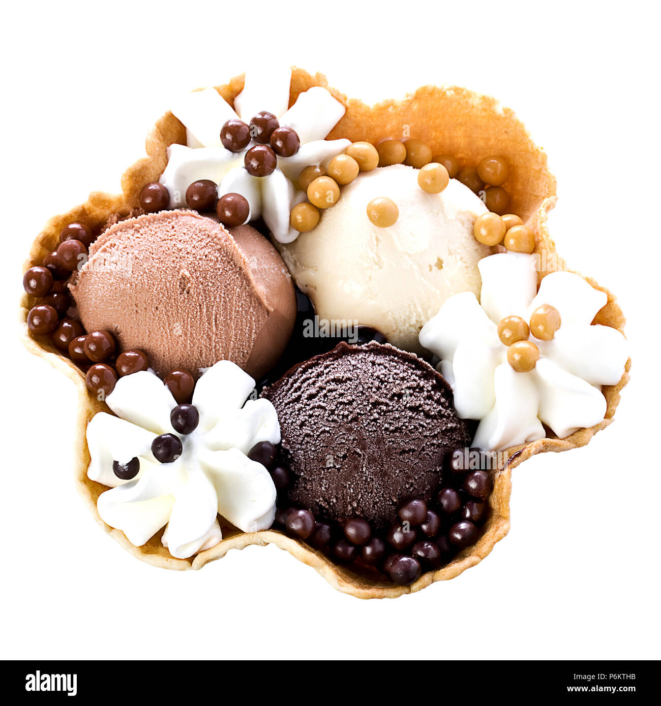 ice cream waffle bowl