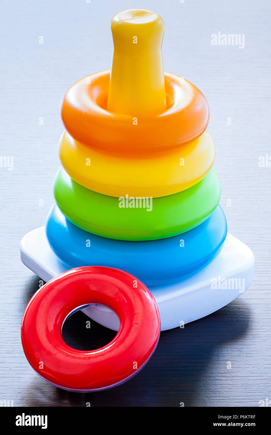 Rainbow Stacker classic Childhood Toy 