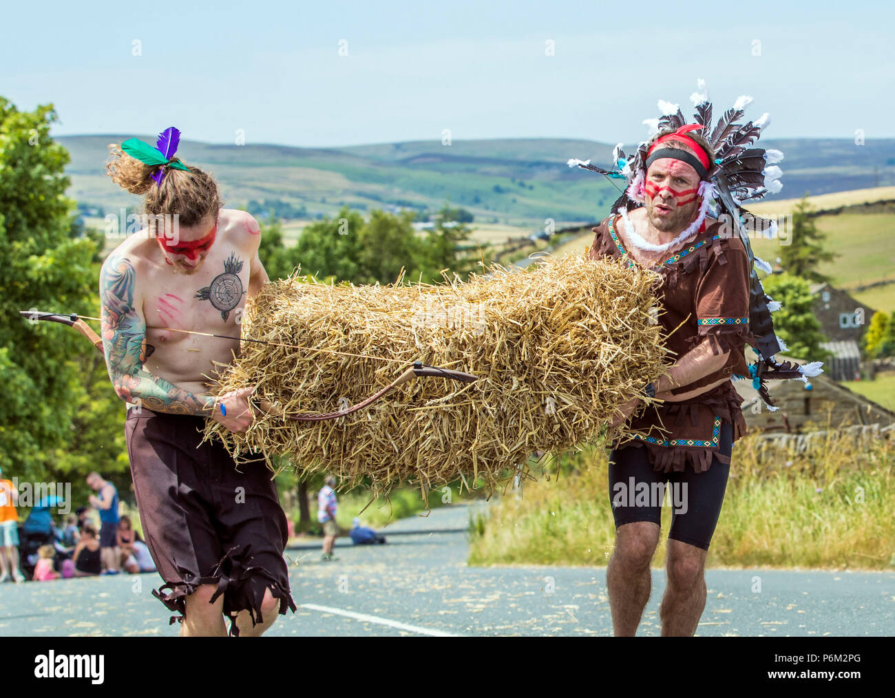 Oxenhope straw race hires stock photography and images Alamy