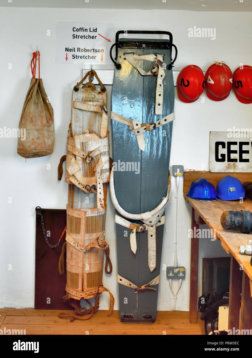 Mine rescue equipment hi-res stock photography and images - Alamy