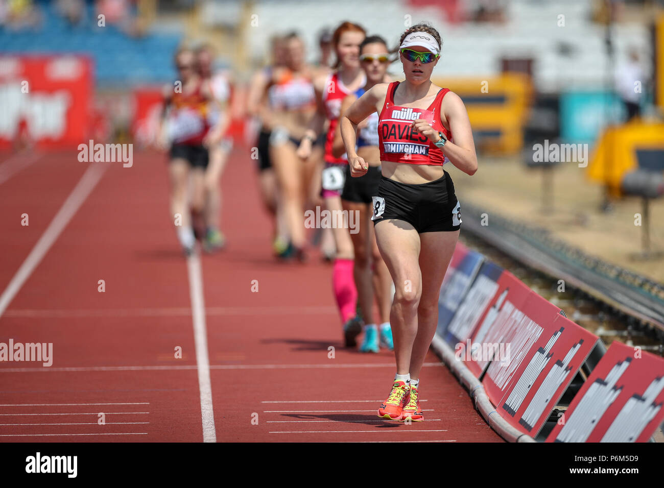 Womens 5000 metres walk hi-res stock photography and images - Alamy