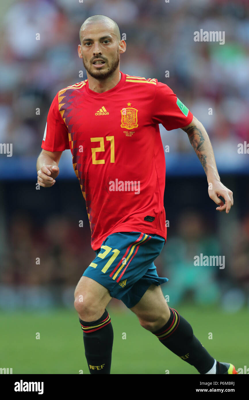 David Silva SPAIN SPAIN V RUSSIA, 2018 FIFA WORLD CUP RUSSIA 01 July 2018 GBC9085 Spain v Russia 2018 FIFA World Cup Russia STRICTLY EDITORIAL USE ONLY. If The Player/Players Depicted In This Image Is/Are Playing For An English Club Or The England National Team. Then This Image May Only Be Used For Editorial Purposes. No Commercial Use. The Following Usages Are Also Restricted EVEN IF IN AN EDITORIAL CONTEXT: Use in conjuction with, or part of, any unauthorized audio, video, data, fixture lists, club/league logos, Betting, Games or any 'live' services. Also Restricted Are Stock Photo
