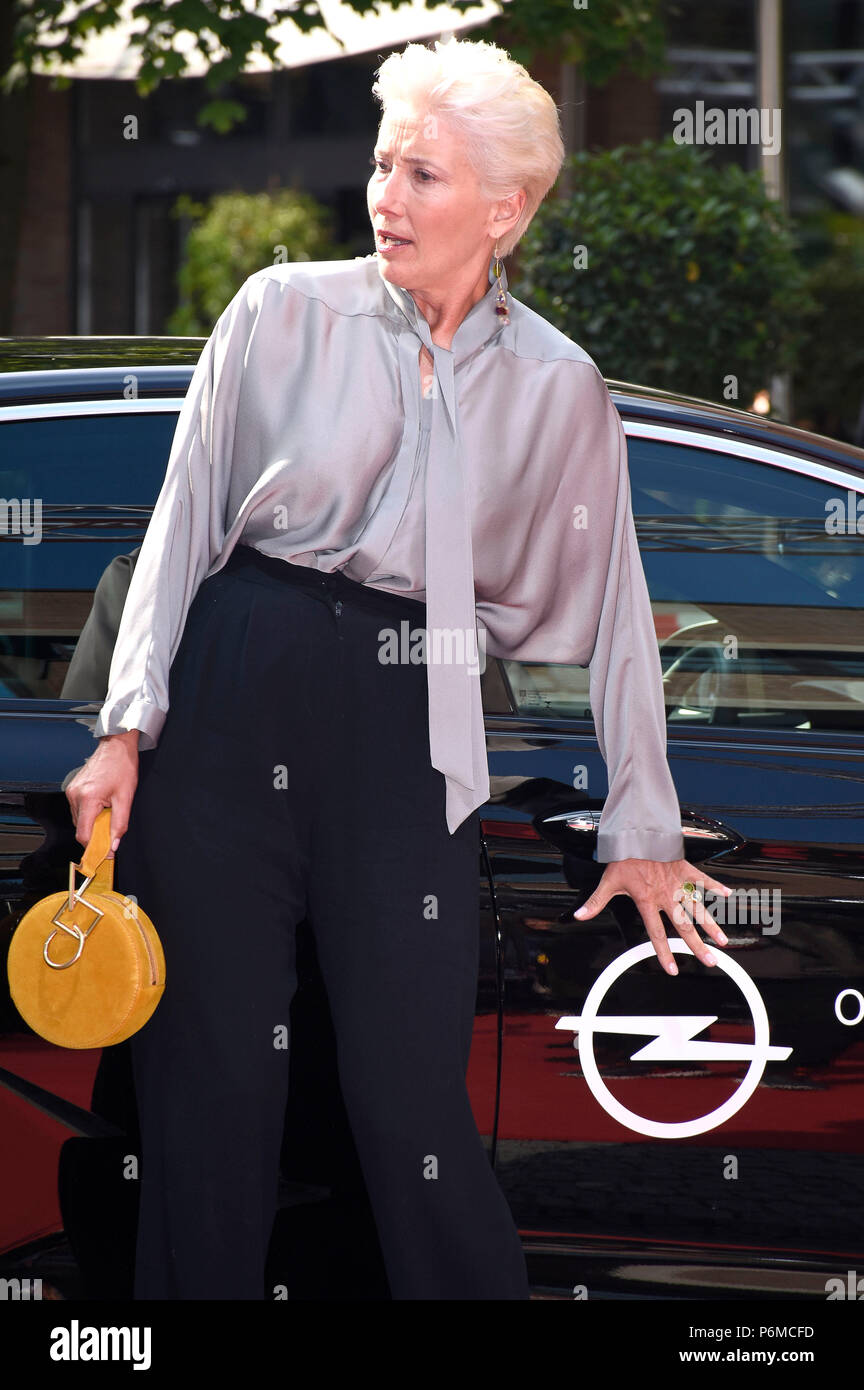 Munich, Deutschland. 29th June, 2018. Emma Thompson at the CineMerit