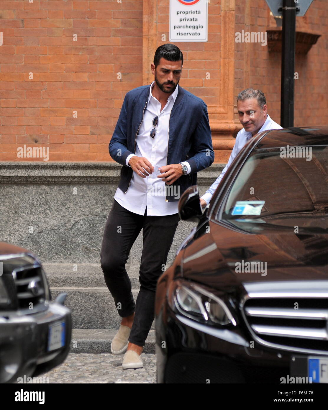 Graziano Pelle And Viky Varga Out In Milan Italy Featuring Graziano Pelle Where Milan Italy When