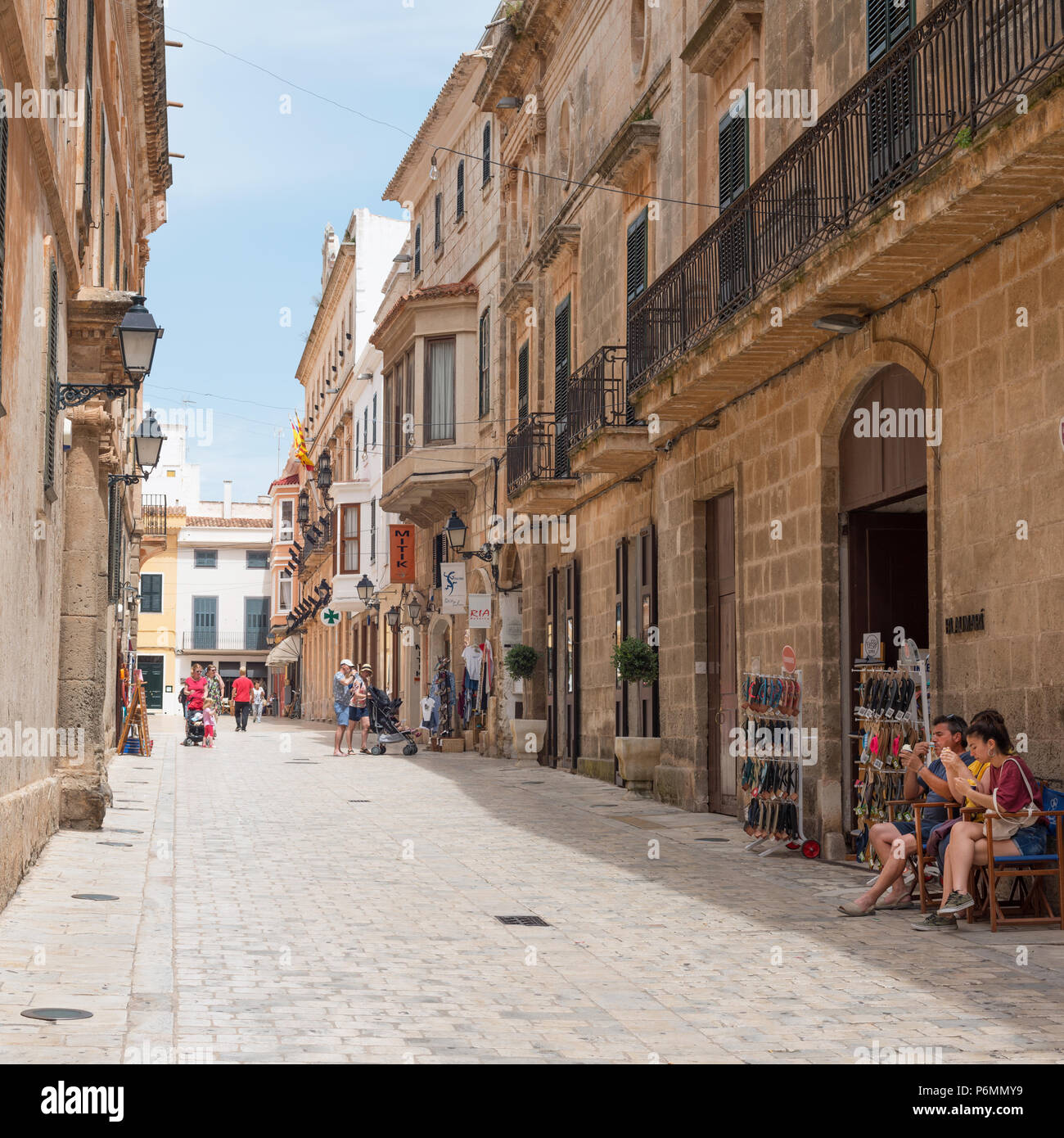 Ciutadella, Menorca, Balearic Islands Stock Photo