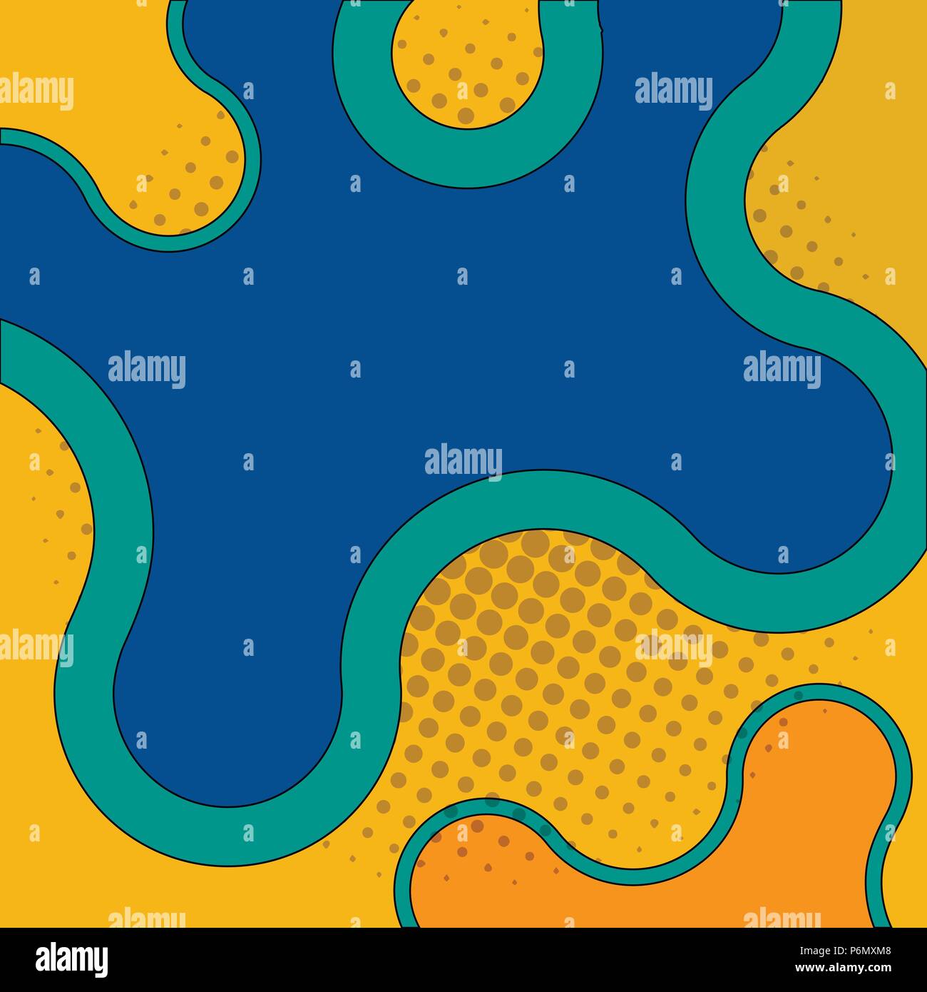 Abstract colorful background design. Vector with halftone effect Stock ...