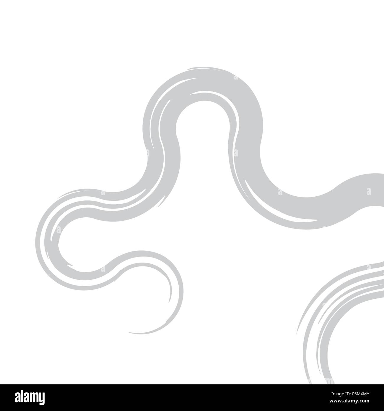 Abstract monochrome trendy vector design with space for your text. Stock Vector