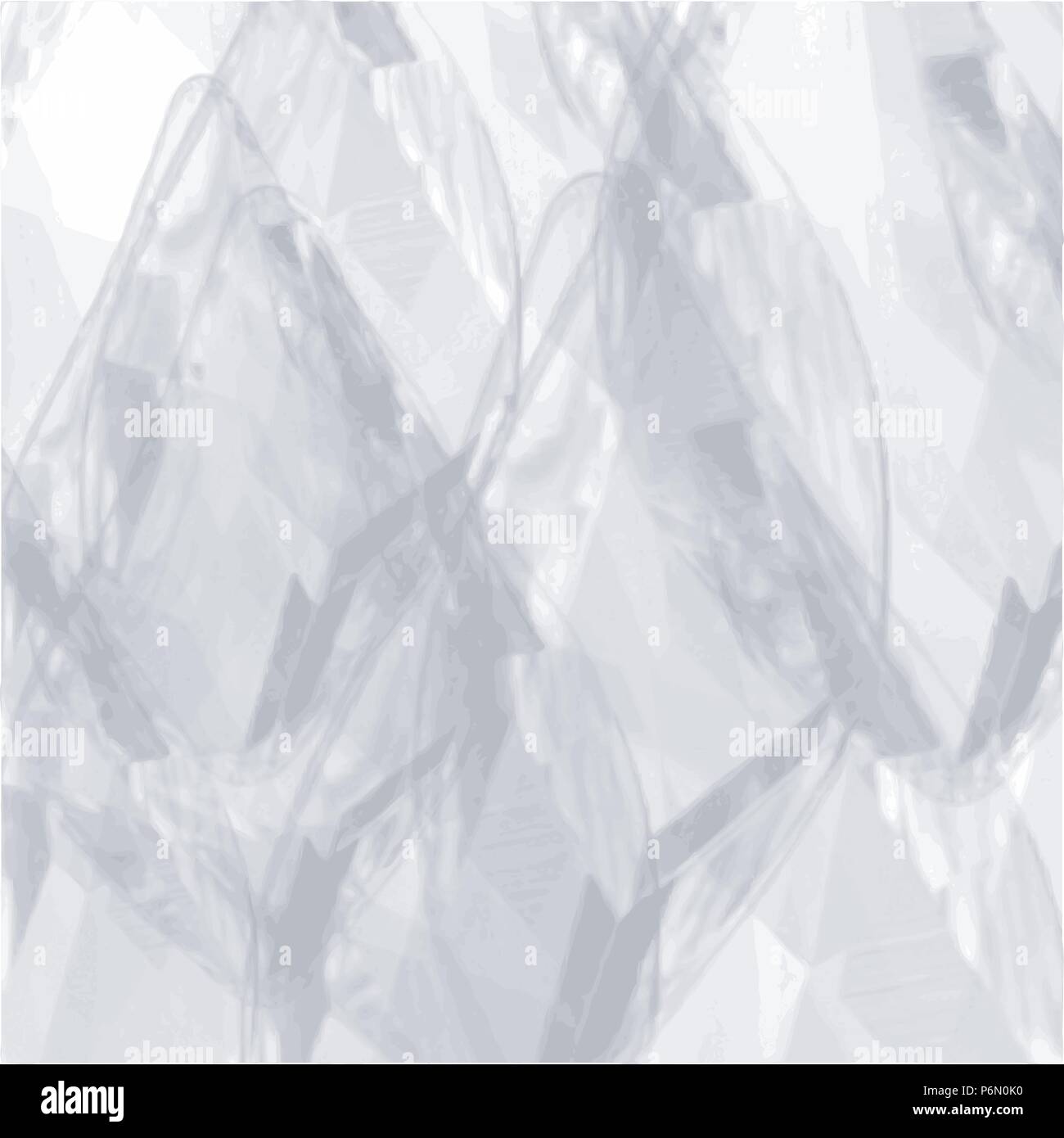 grey watercolor crystal diamond background pattern, vector illustration Stock Vector