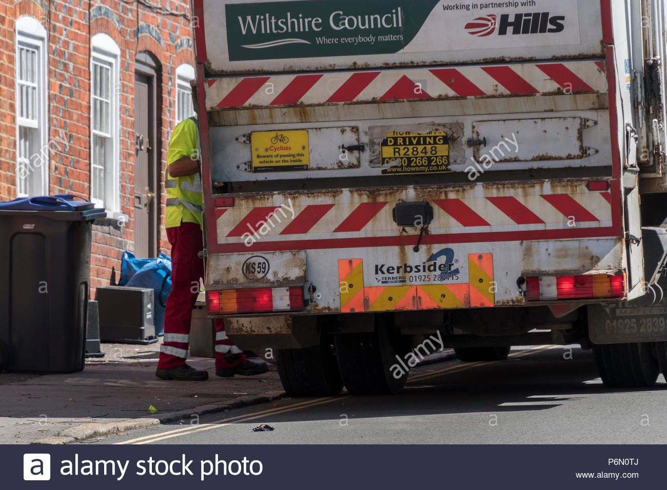 Dust Bin Man Stock Photos & Dust Bin Man Stock Images Alamy