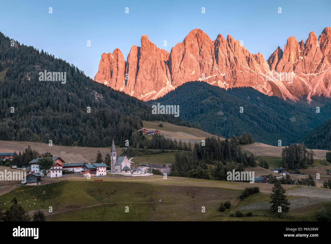 Santa Maddalena, Dolomites, Trentino, Alto Adige, Italy, Europe Stock Photo