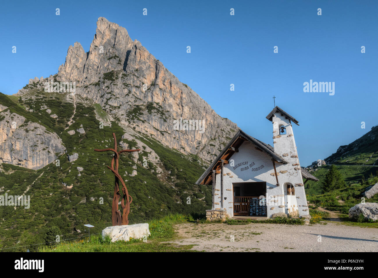 Passo di Falzarego, Cortina d’Ampezzo; Veneto, Belluno, Dolomites; Italy; Stock Photo