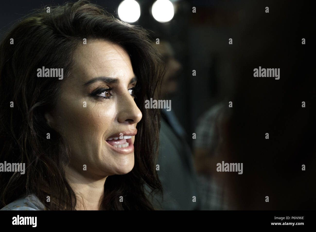 Penelope Cruz and various celebrities attend a fundraiser event for Spanish NGO Proactiva Open Arms working to rescue sea migrants  Featuring: Penelope Cruz Where: Madrid, Spain When: 31 May 2018 Credit: Oscar Gonzalez/WENN.com Stock Photo