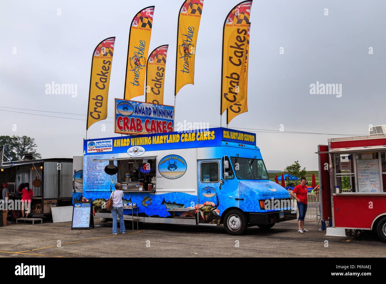 Avondale Pa Usa June 24 2018 A Food Truck At The Annual